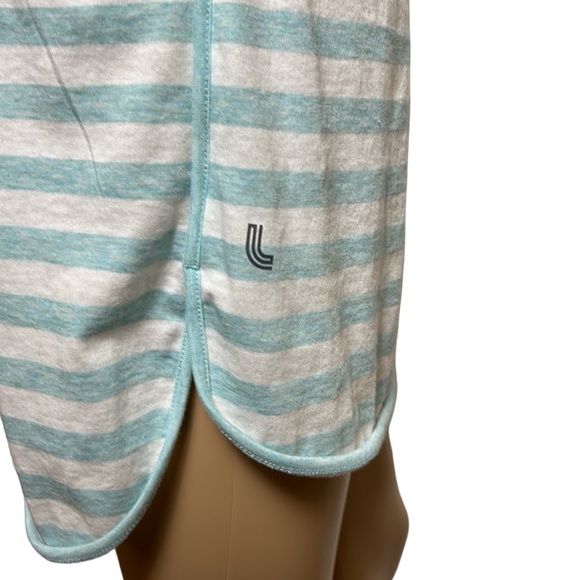 LOLE S BRILEY  DRESS halter short summer dress. spaghetti straps,stripes - Picture 7 of 15